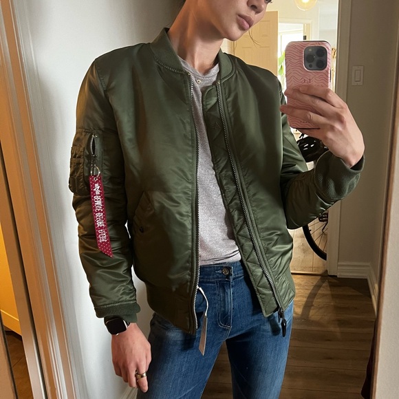 Alpha industries Sage reversible bomber jacket - Picture 11 of 12